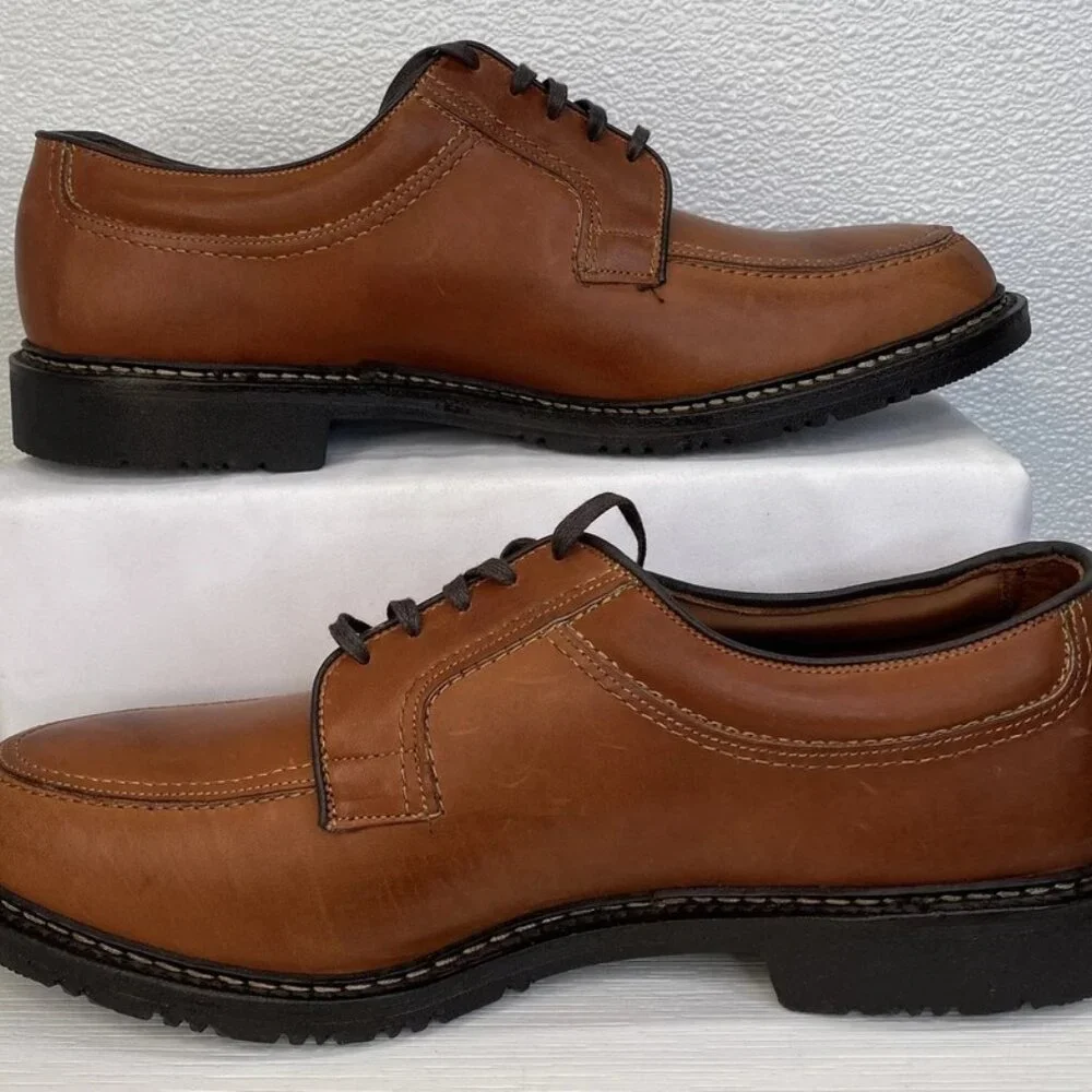 NEW ALLEN EDMONDS Brown Oxford Dress Shoes